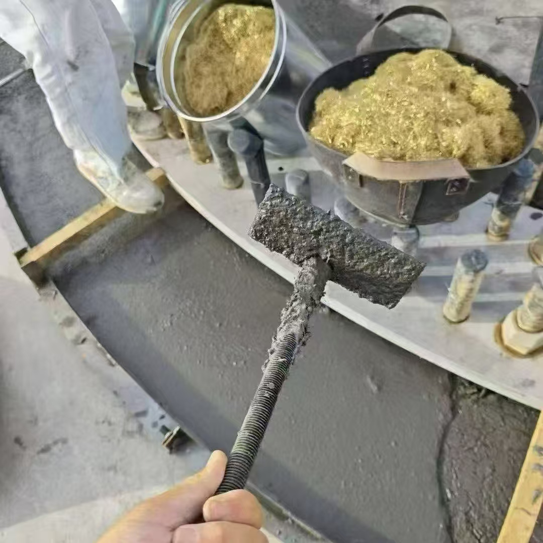 卢湾C120钢纤维高强无收灌浆料 轧机压缩机汽轮机发电机锻压设备底座灌浆材料